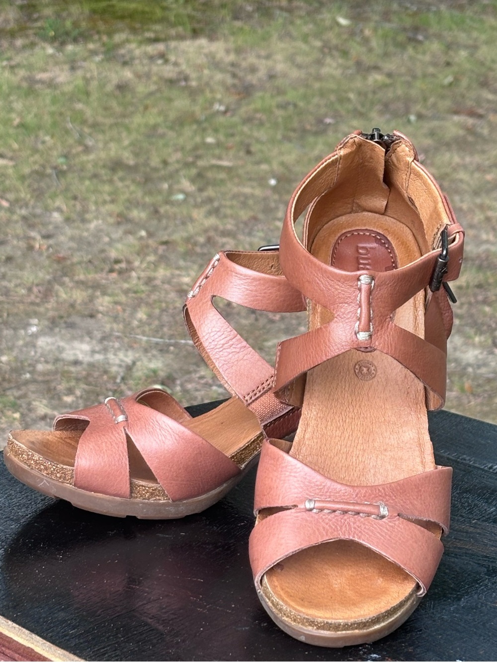 Beautiful Bussola Formentera Cross Strap Sandals!